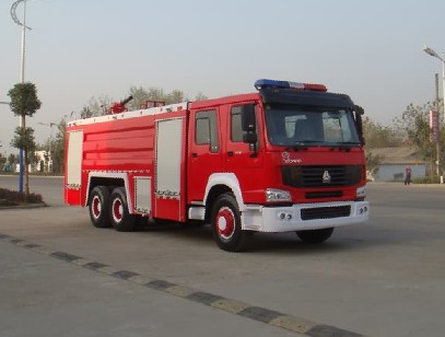 豪沃泡沫消防車(10-16噸)