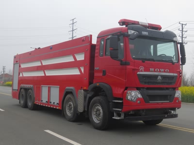 國六豪沃24噸水罐消防車