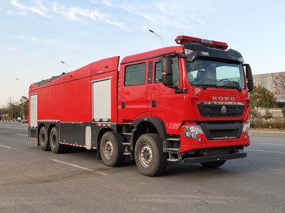 國六豪沃18噸水罐消防車