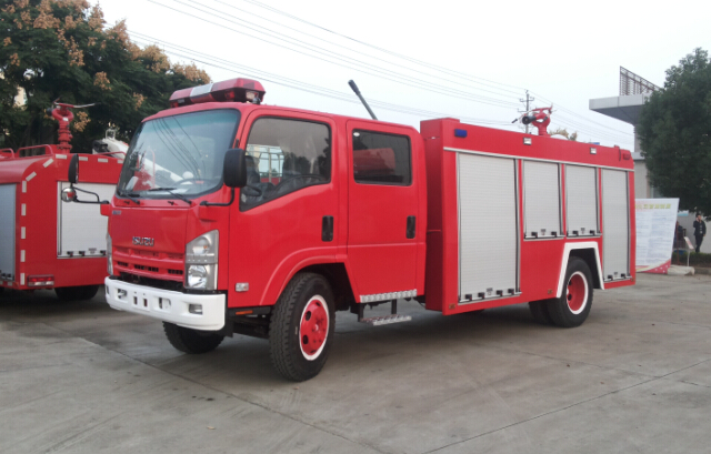 慶鈴5噸水罐消防車